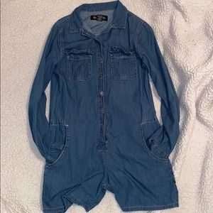 A Denim romper